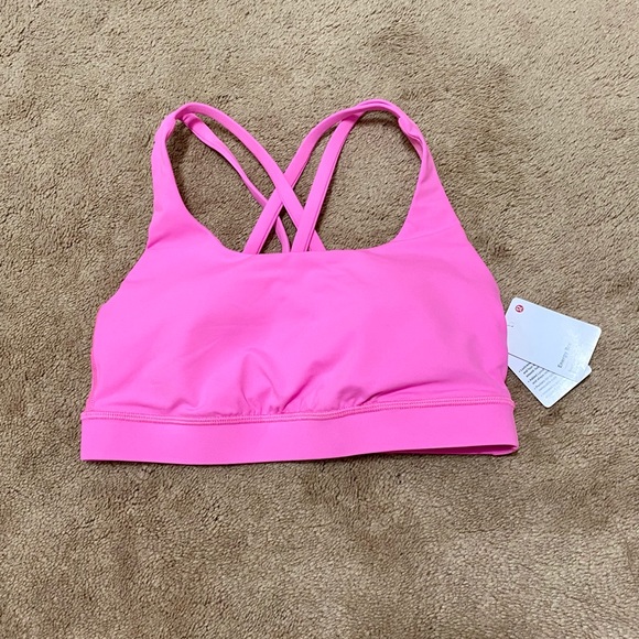 lululemon athletica Other - Lululemon Dark Prism Pink Energy Sports Bra